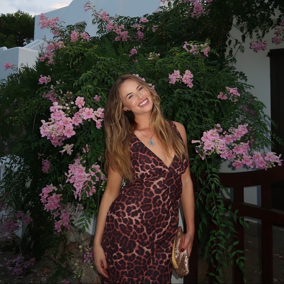 Beginning Boutique Verlaine Leopard Print Maxi Dress - Picture 2 of 8